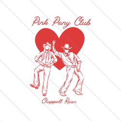 Chappell Roan Pink Pony Club Olivia Rodrigo Tour SVG File Digital