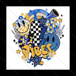 funny cheerleader vibes lightning bolt png file digital