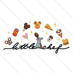 disney pixar ratatouille remy little chef svg file digital