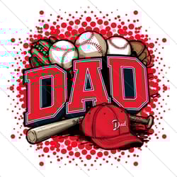 vintage baseball dad gloves bat png file digital