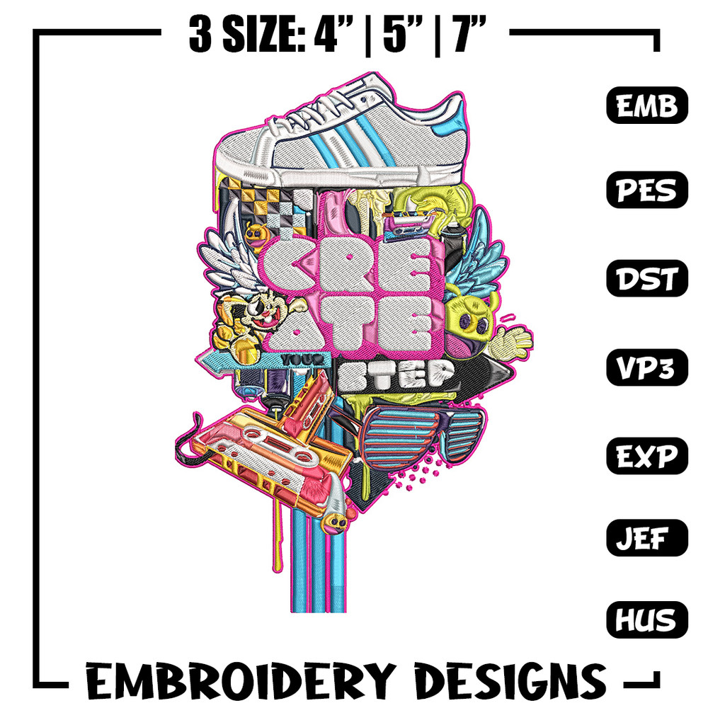 Adidas art Embroidery Design, Adidas Embroidery, Embroidery File, Anime Embroidery, Anime shirt, Digital download..jpg