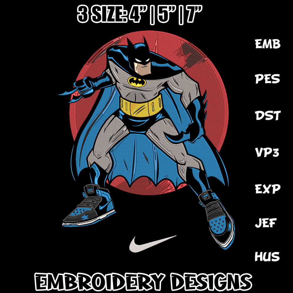 Batman poster Embroidery Design, Batman Embroidery, Embroidery File, Anime Embroidery, Anime shirt, Digital download.jpg