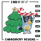 Bluey chrismas Embroidery Design, Bluey Embroidery, Embroidery File, Chrismas Embroidery, Anime shirt, Digital download.jpg