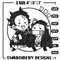 Tanjiro x nezuko Embroidery Design, Demon slayer Embroidery, Embroidery File, Anime Embroidery, Digital download.jpg