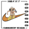 Usopp x nike Embroidery Design, One piece Embroidery, Embroidery File, Nike Embroidery, Anime shirt, Digital download.jpg