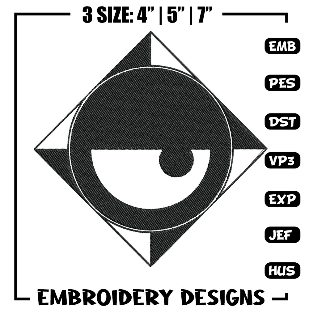 Wise Eye Embroidery Design, Spy x family Embroidery, Embroidery File, Anime Embroidery, Anime shirt, Digital download..jpg