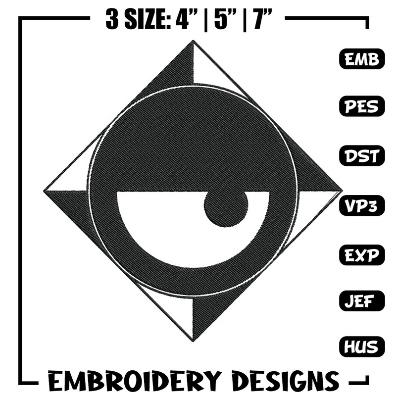 Wise Eye Embroidery Design, Spy x family Embroidery, Embroidery File, Anime Embroidery, Anime shirt, Digital download..jpg