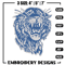 Memphis Tigers logo embroidery design, Logo embroidery, Sport embroidery, logo sport embroidery, Embroidery design.jpg