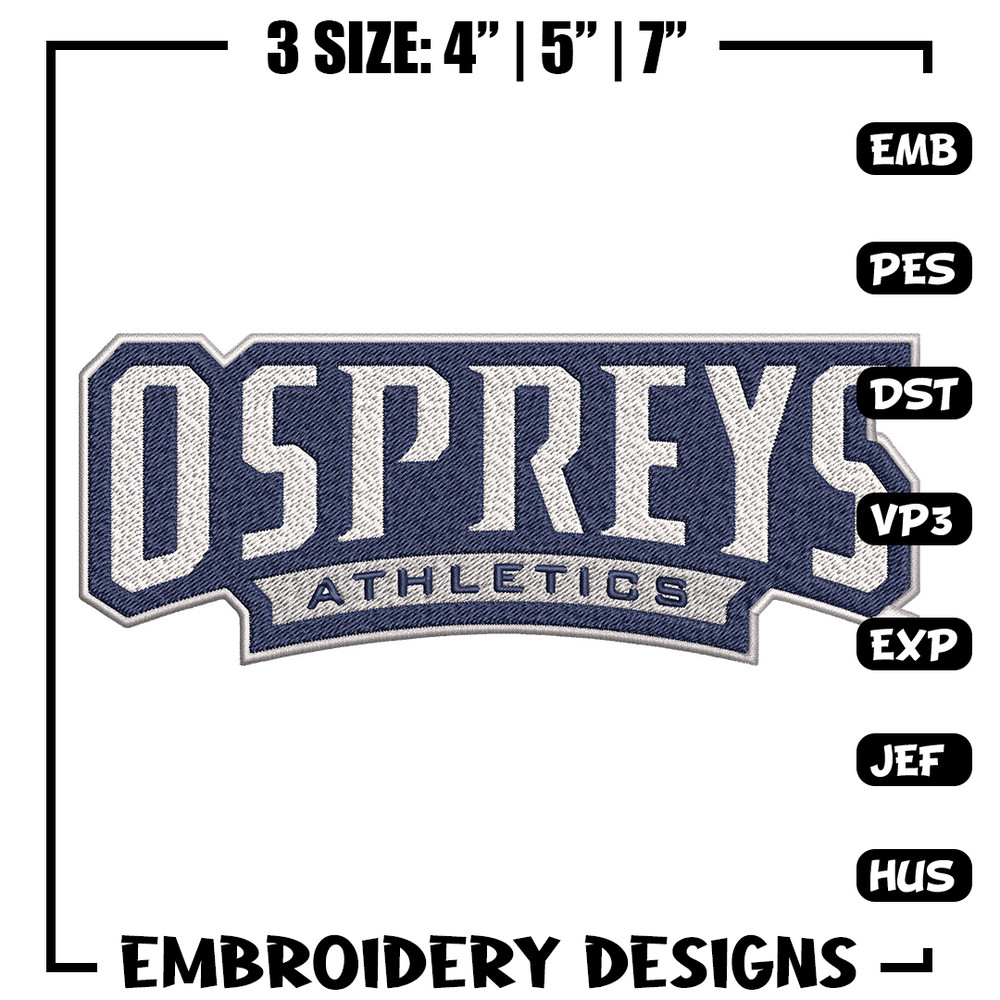 North Florida college embroidery design, College embroidery, Sport embroidery, logo sport embroidery, Embroidery design.jpg