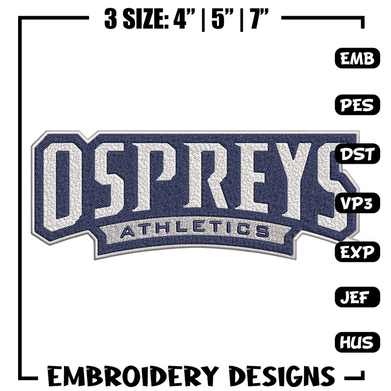 North Florida college embroidery design, College embroidery, Sport embroidery, logo sport embroidery, Embroidery design.jpg