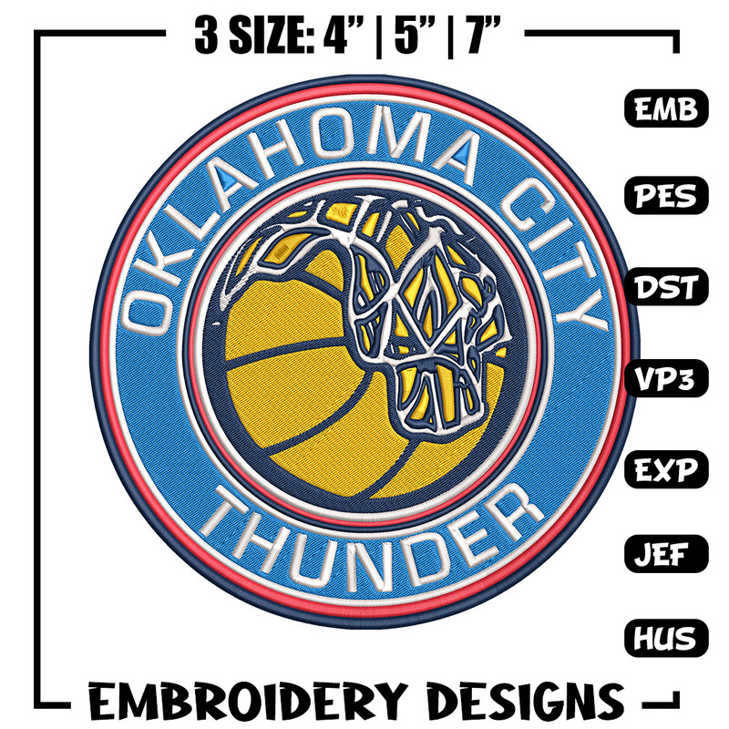 Oklahoma City Thunder logo embroidery design,NBA embroidery, Sport embroidery,Embroidery design, Logo sport embroidery.jpg