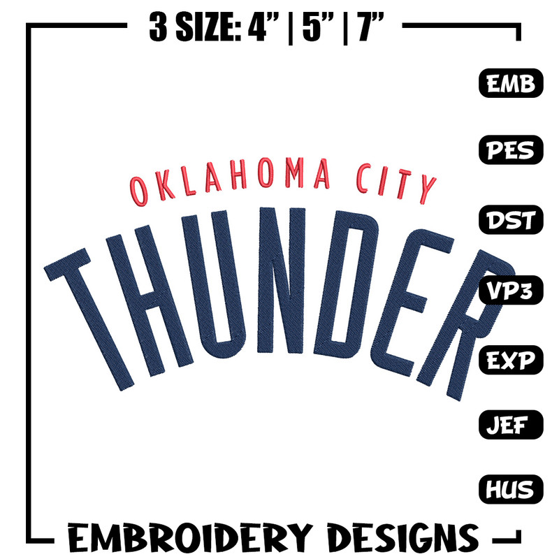 Oklahoma Thunder logo embroidery design, NBA embroidery, Sport embroidery, Embroidery design, Logo sport embroidery.jpg