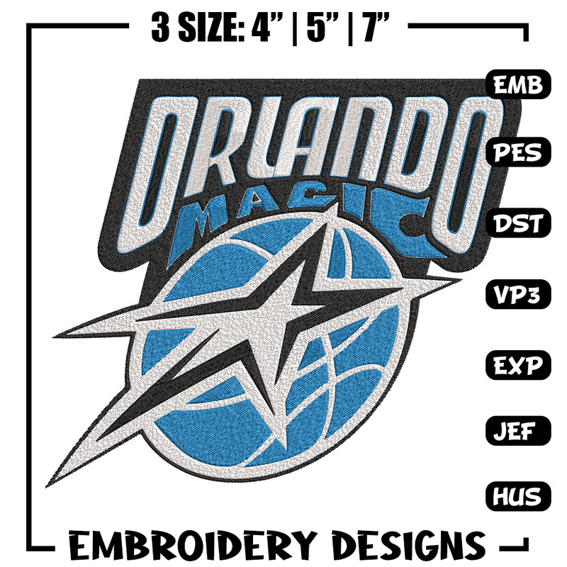 Orlando Magic design embroidery design, NBA embroidery, Sport embroidery,Embroidery design, Logo sport embroidery.jpg