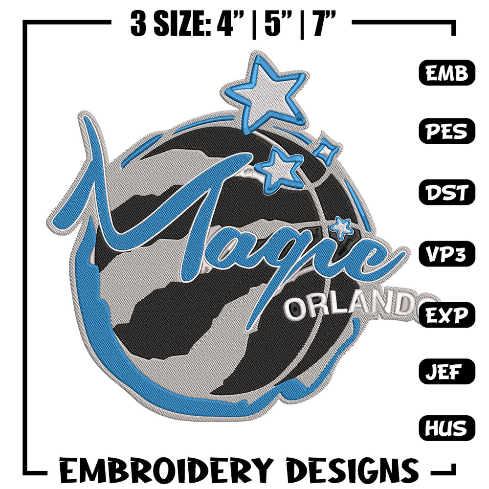 Orlando Magic logo embroidery design, NBA embroidery,Sport embroidery, Embroidery design, Logo sport embroidery.jpg