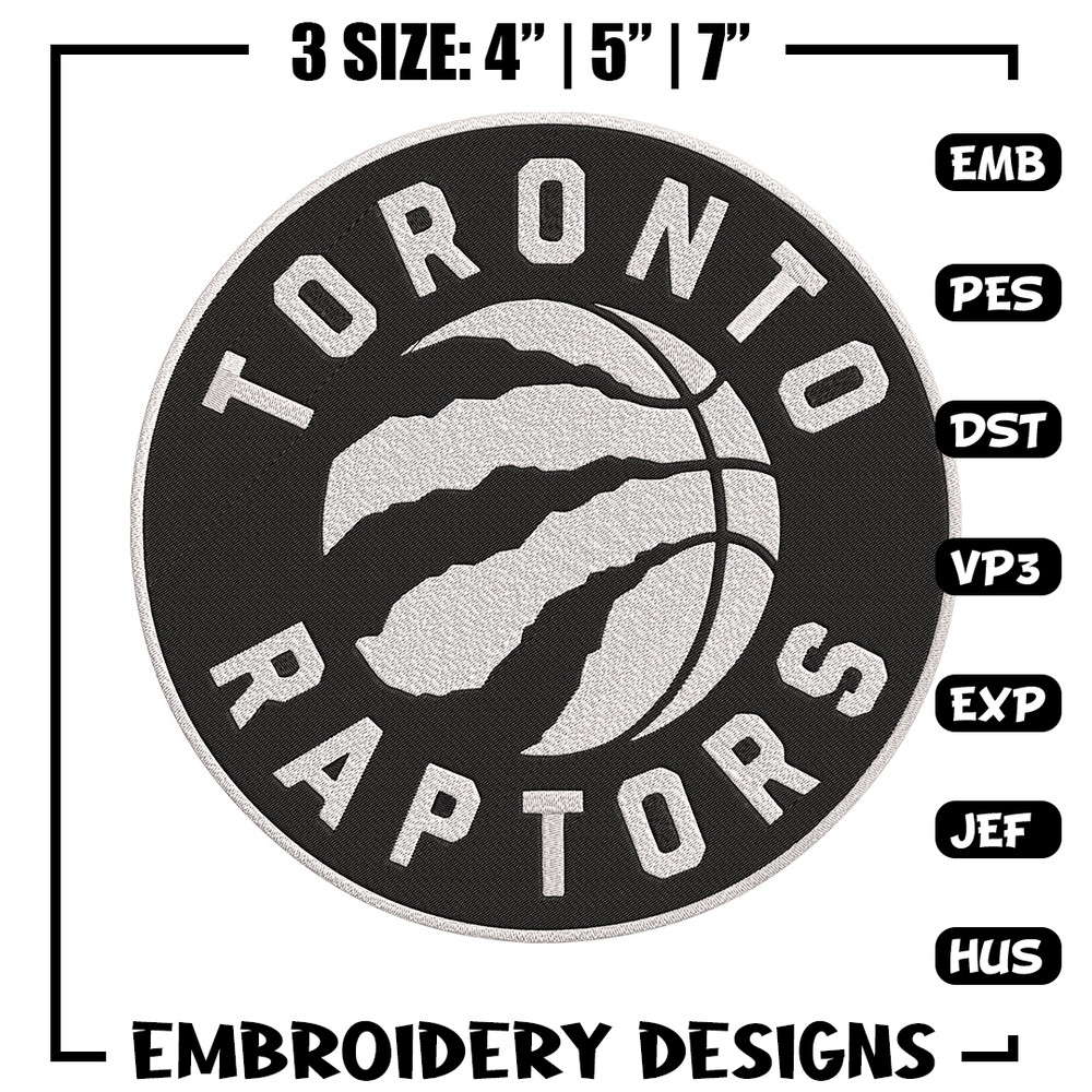 Toronto Raptors logo embroidery design,NBA embroidery, Sport embroidery, Embroidery design, Logo sport embroidery.jpg