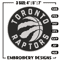 Toronto Raptors logo embroidery design,NBA embroidery, Sport embroidery, Embroidery design, Logo sport embroidery.jpg