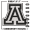 University of Arizona logo embroidery design, NCAA embroidery, Sport embroidery,logo sport embroidery,Embroidery design.jpg