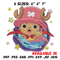 Chopper cute Embroidery Design,One piece Embroidery, Embroidery File, Anime Embroidery, Anime shirt, Digital download.jpg