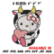 Cow Hello Kitty With Heart Embroidery Design, Hello Kitty Embroidery, Embroidery File, Cartoon shirt, Digital download..jpg