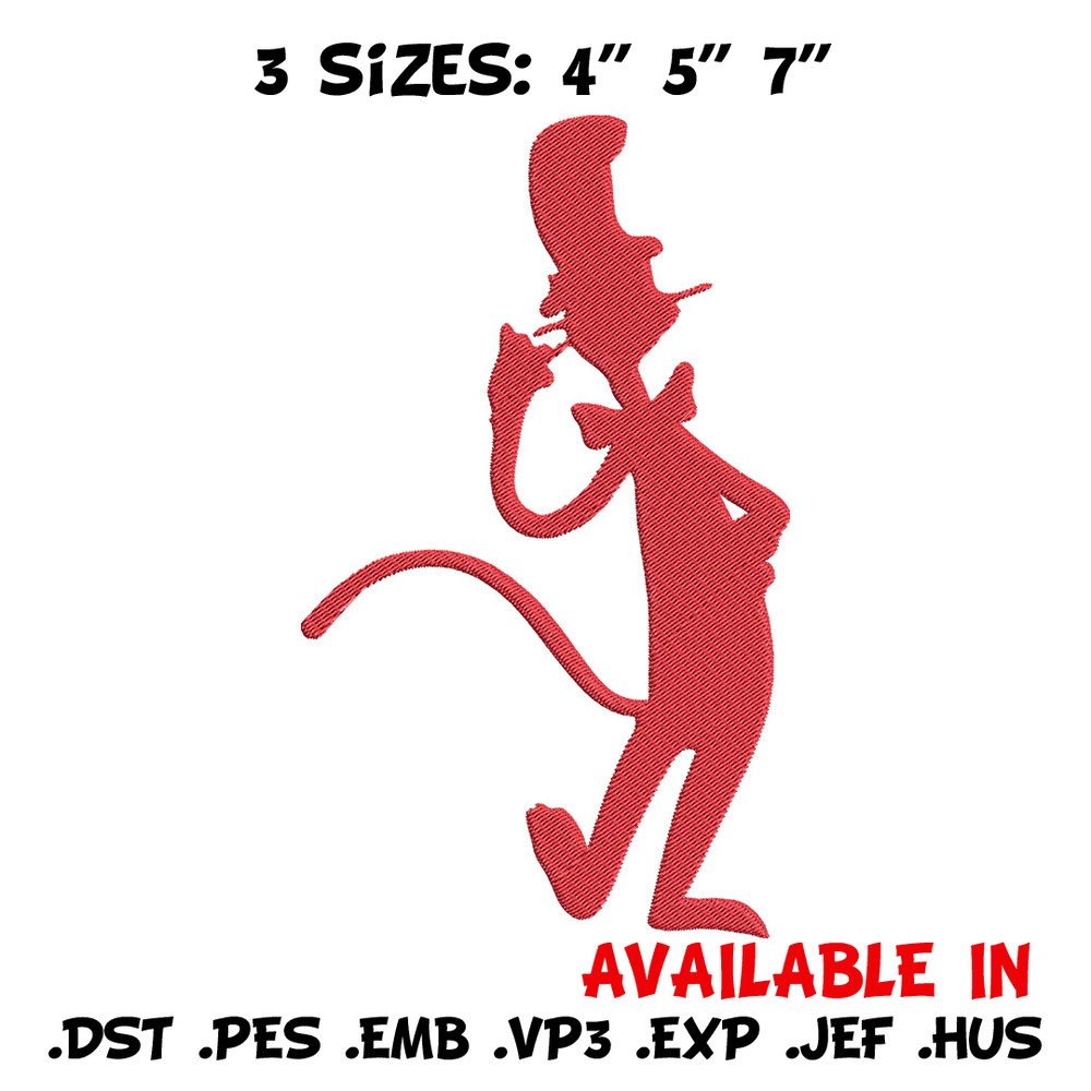 Dr Seuss Logo Embroidery Design, Dr Seuss Embroidery, Embroidery design, Embroidery File, Digital download..jpg