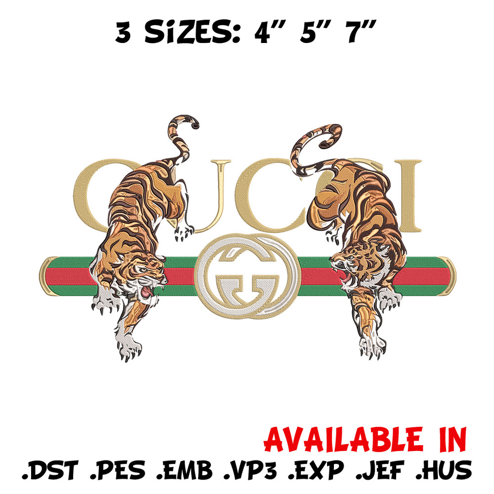 Gucci x Tiger Embroidery Design, Gucci Embroidery, Embroidery File, Anime Embroidery, Anime shirt, Digital download.jpg