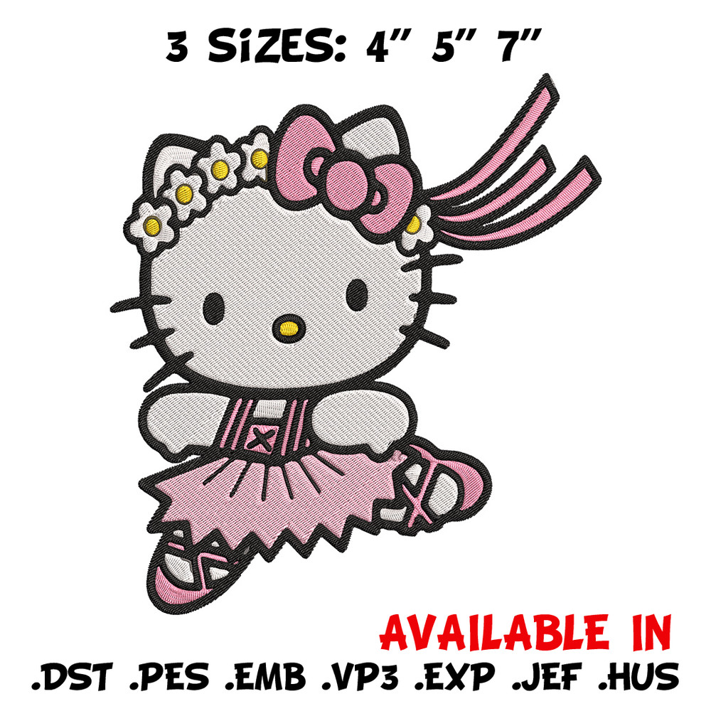 Hello kitty bale Embroidery Design, Hello kitty Embroidery, Embroidery File, Anime Embroidery, Digital download..jpg