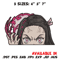 Nezuko demon Peeker Embroidery Design, Demon slayer Embroidery, Embroidery File, Anime Embroidery, Digital download.jpg