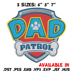 paw patrol logo embroidery design, paw patrol embroidery, embroidery file,anime embroidery, anime shirt,digital download