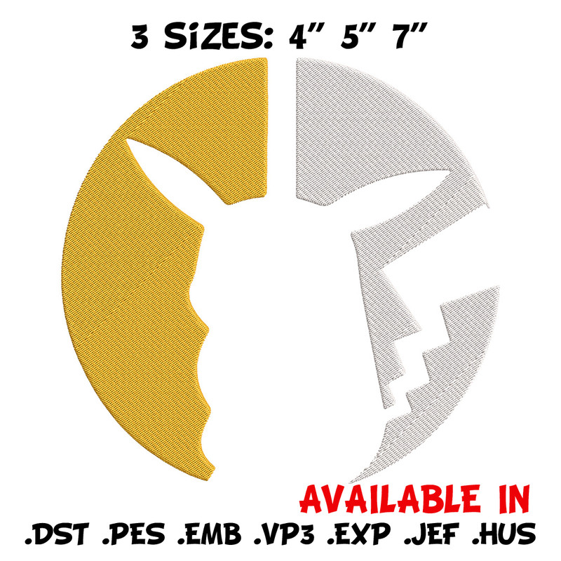 Pikachu poster Embroidery Design, Pokemon Embroidery, Embroidery File, Anime Embroidery, Anime shirt, Digital download.jpg
