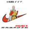 Saitama nike Embroidery Design, One punch man Embroidery, Embroidery File, Nike Embroidery, Anime shirt,Digital download.jpg