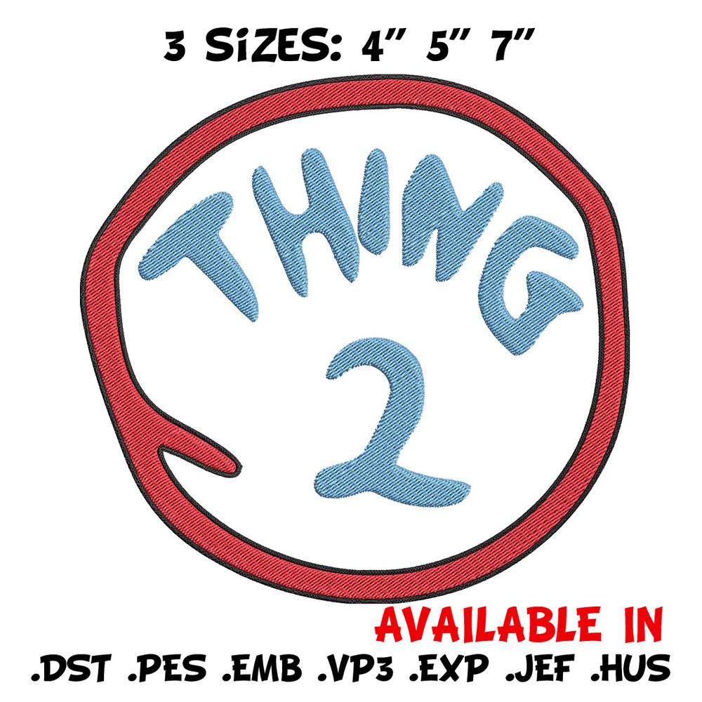 thing 2 logo Embroidery Design, Embroidery File, logo Embroidery, logo shirt, Embroidery design, Digital download..jpg