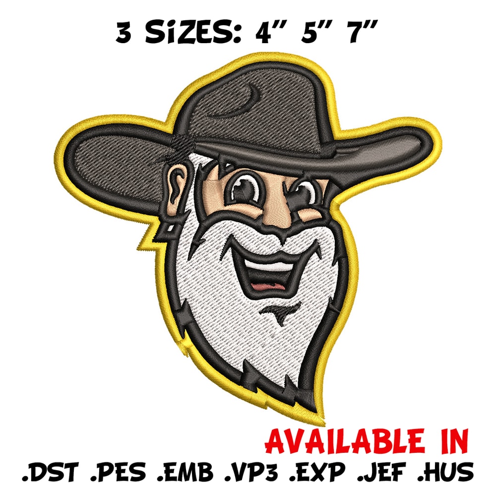 Appalachian State logo embroidery design, Sport embroidery, logo sport embroidery, Embroidery design, NCAA embroidery.jpg