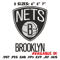 Brooklyn Nets logo embroidery design,NBA embroidery,Sport embroidery, Logo sport embroidery, Embroidery design..jpg