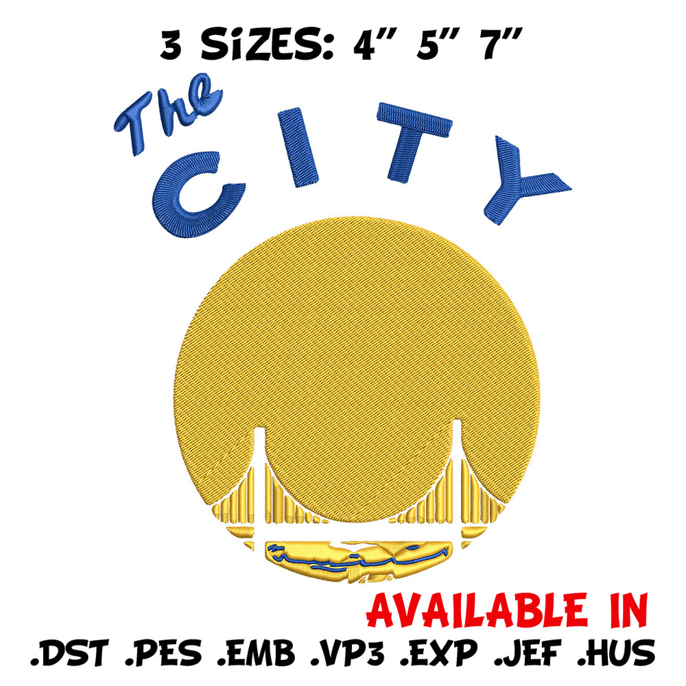 Golden State Warriors logo embroidery design, NBA embroidery, Sport embroidery,Embroidery design,Logo sport embroidery.jpg