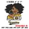Grambling State girl embroidery design, NCAA embroidery, Embroidery design, Logo sport embroidery, Sport embroidery.jpg