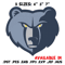 Memphis Grizzlies mascot embroidery design, NBA embroidery, Sport embroidery,Embroidery design, Logo sport embroidery.jpg