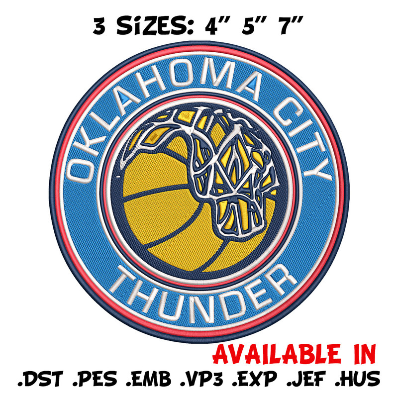 Oklahoma City Thunder logo embroidery design,NBA embroidery, Sport embroidery,Embroidery design, Logo sport embroidery.jpg
