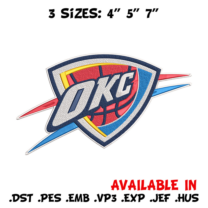 Oklahoma Thunder logo embroidery design,NBA embroidery, Sport embroidery, Embroidery design, Logo sport embroidery.jpg