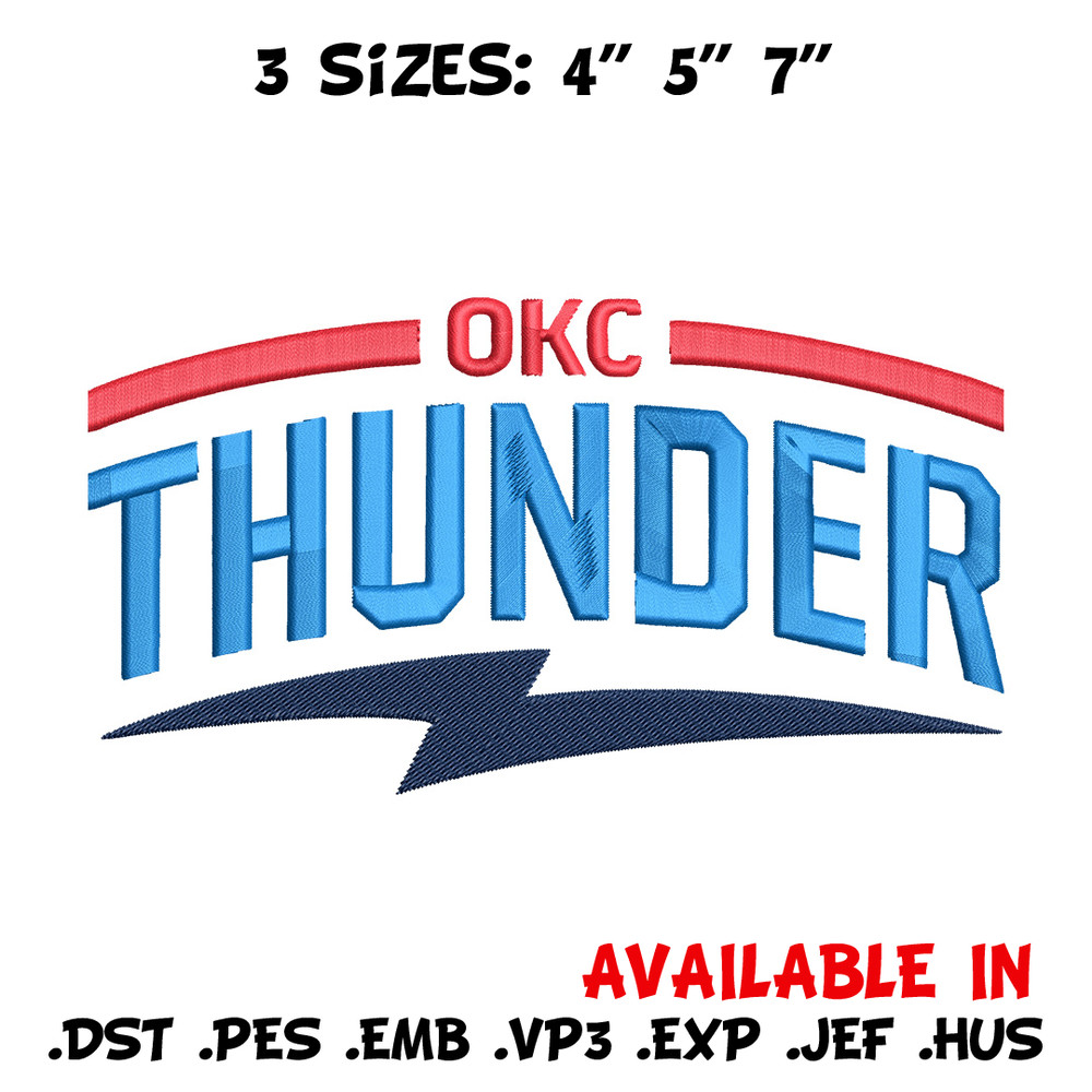 Oklahoma Thunder logo embroidery design,NBA embroidery,Sport embroidery, Embroidery design, Logo sport embroidery.jpg