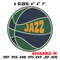 Utah Jazz logo embroidery design, NBA embroidery, Sport embroidery,Embroidery design,Logo sport embroidery..jpg