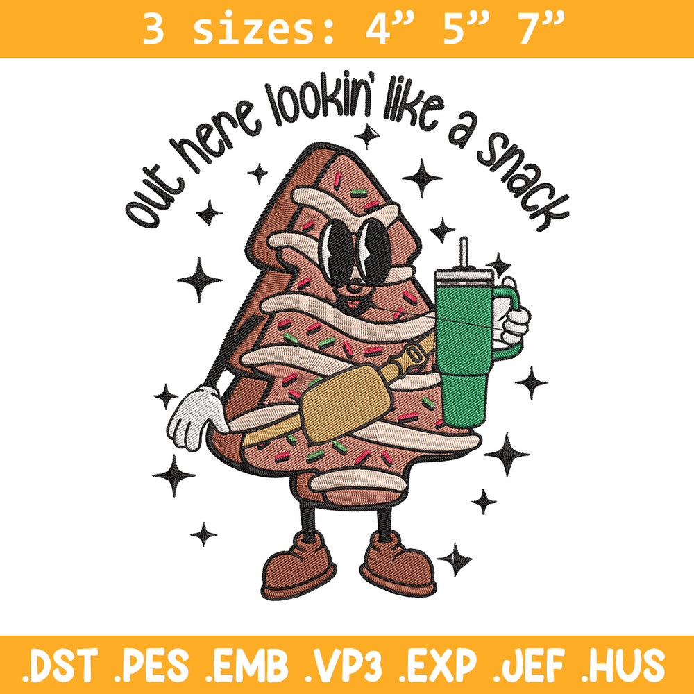 Chrismas trees Embroidery Design, Tree Embroidery, Embroidery File, Chrismas Embroidery, Anime shirt, Digital download.jpg