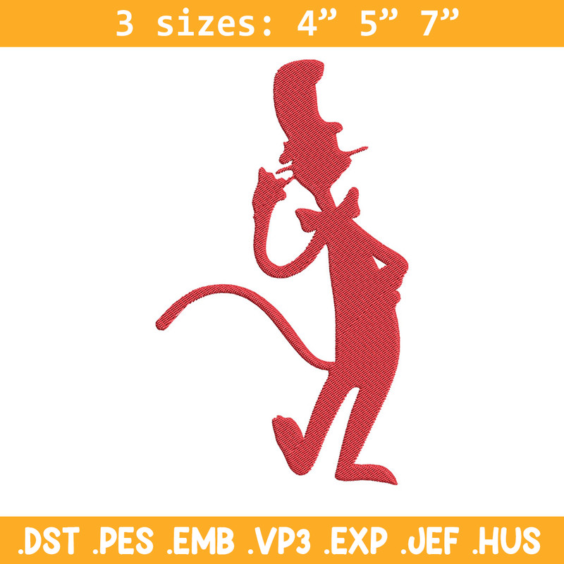 Dr Seuss Logo Embroidery Design, Dr Seuss Embroidery, Embroidery design, Embroidery File, Digital download..jpg