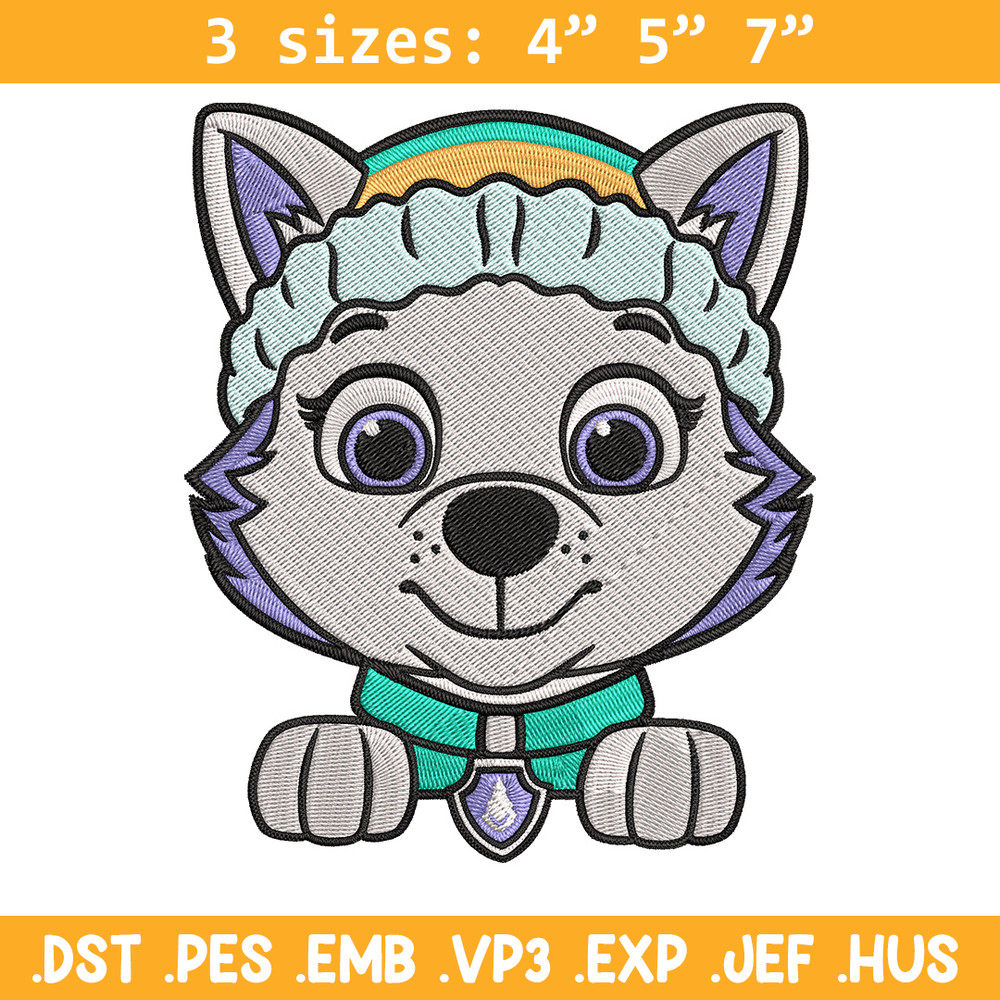 Everest Dog Embroidery Design, Paw Patrol Embroidery, Embroidery File,Anime Embroidery, Anime shirt,Digital download..jpg