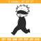 Gojo funny Embroidery Design, Jujutsu Embroidery, Embroidery File, Anime Embroidery, Anime shirt, Digital download.jpg