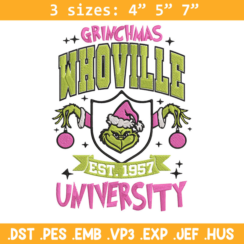 Grinchmas est 1957 Embroidery Design, Grinch Embroidery,Embroidery File,Chrismas Embroidery,Anime shirt,Digital download.jpg
