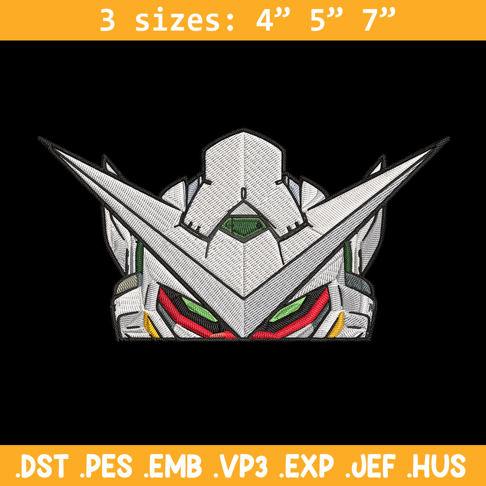 Gundam Peeker Embroidery Design, Gundam Embroidery, Embroidery File, Anime Embroidery, Anime shirt, Digital download.jpg