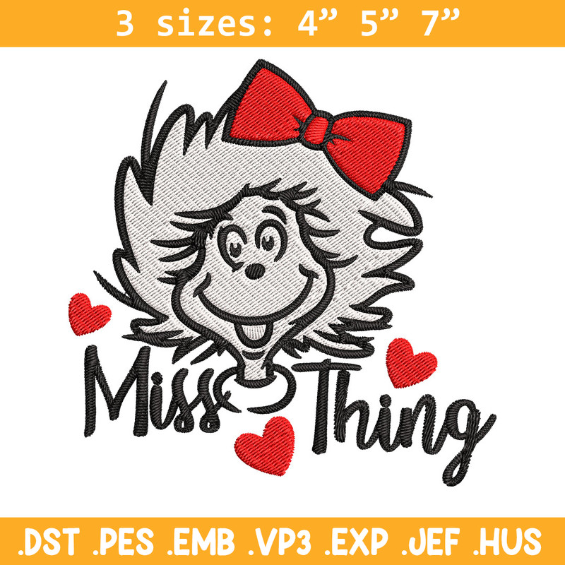 Miss Thing Dr Seuss Embroidery Design, Dr Seuss Embroidery, Embroidery File, Embroidery design, Digital download..jpg