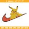 Pikachu x nike Embroidery Design, Pokemon Embroidery, Embroidery File, Nike Embroidery, Anime shirt, Digital download..jpg