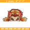 Rengoku Peeker Embroidery Design, Demon slayer Embroidery, Embroidery File, Anime Embroidery, Digital download.jpg