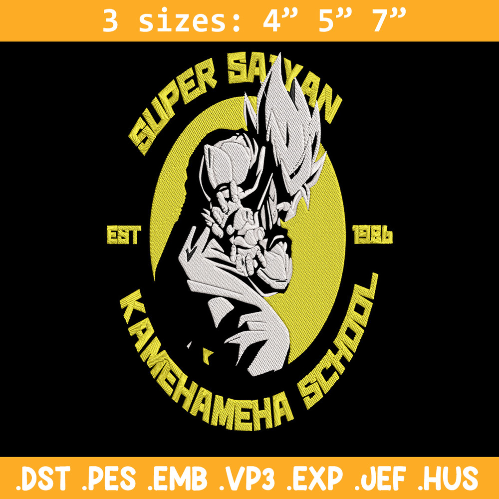 Super saiyan Embroidery Design, Dragonball Embroidery, Embroidery File, Anime Embroidery, Anime shirt, Digital download.jpg
